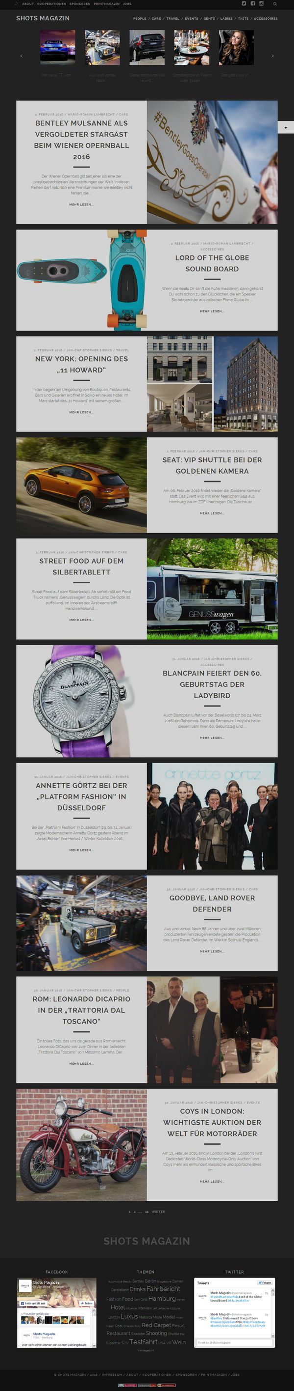 Shots Magazin / shots.media