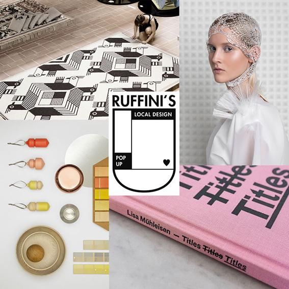 Design Pop-Up-Store Ruffini's eröffnet am 23. März am Rindermarkt