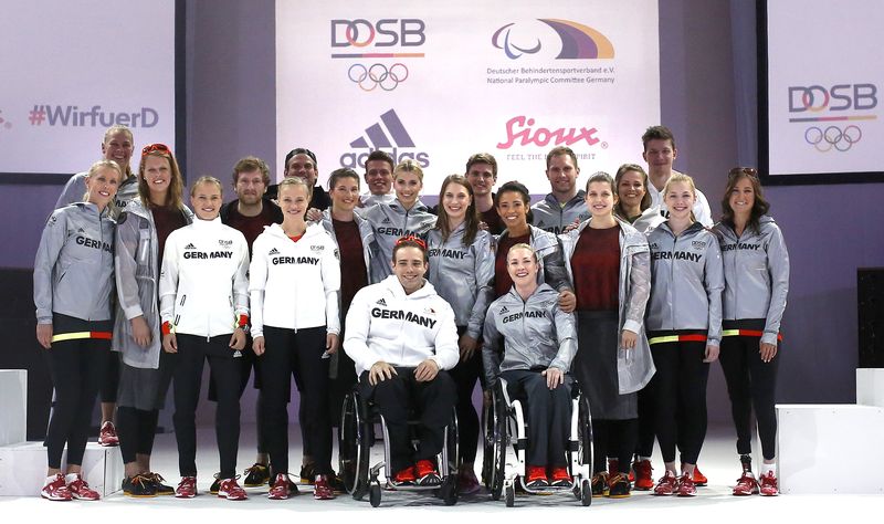 Präsentation der Bekleidung der Deutschen Olympiamannschaft und Deutschen Paralympischen Mannschaft von adidas und Sioux