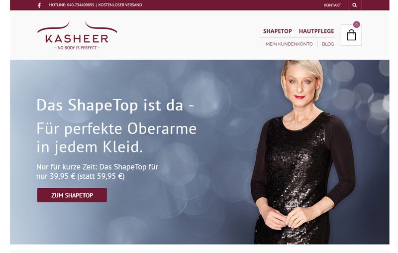 Shaping ermöglicht eine tolle weibliche Optik mit wenig Aufwand