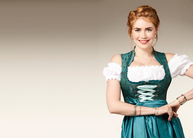 Aufgebrezelt für die Wiesn