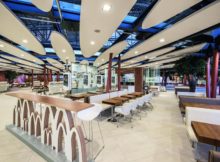 McDonald's Restaurant der Zukunft am Terminal 2 des Frankfurter Flughafens
