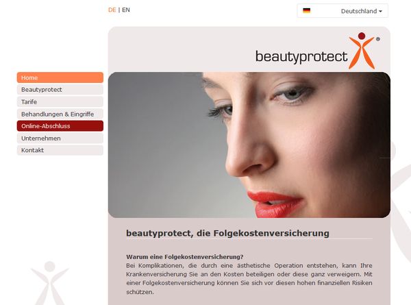 Absicherung bei Problemen nach einer Schönheits-OP
