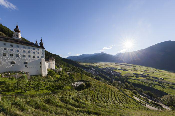 Das Stift Marienberg im Vinschgau ist Europas höchstgelegener Benediktinerabtei