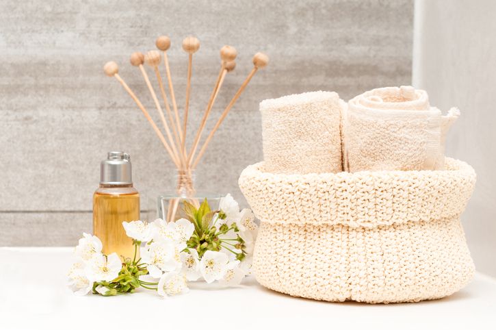 Schöne Badezimmer-Accessoires