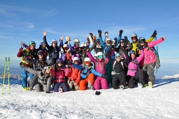 „Shades of Winter“ Girls Freeride Camp in Engelberg