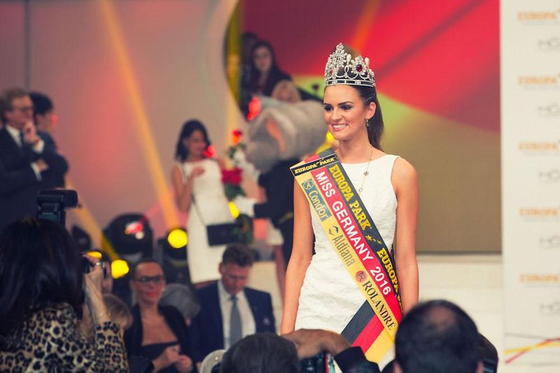 Die amtierende "Miss Germany 2016" Lena Bröder