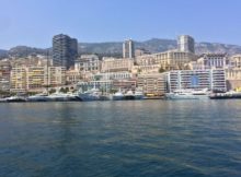 Monaco, das Mekka der Reichen und Schönen, vom Wasser aus gesehen