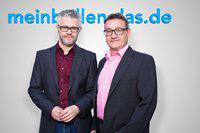 Meinbrillenglas.de Gründer Valentin Popa und Manuel Hualde