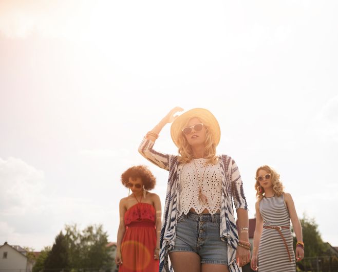 Der lässige Festival-Look des Sommers 2017