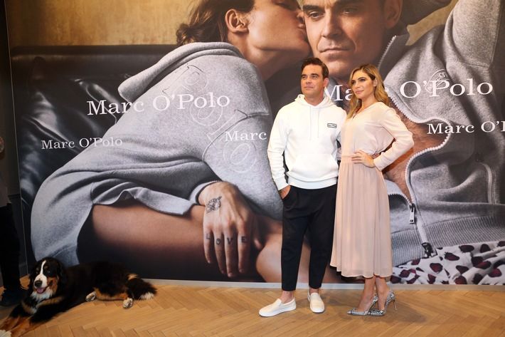 obbie & Ayda Williams im MARC O'POLO Flagship Shop in München