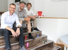 Das Gründerteam von TinkerToys (v.l.n.r.): Dr. Marko Jakob, Sebastian Schröder, Sebastian Friedrich