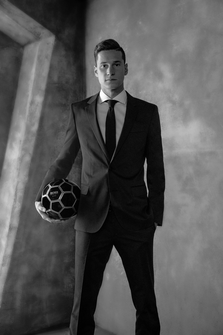 Boss Parfums gibt Partnerschaft mit Fußballstar Julian Draxler bekannt
