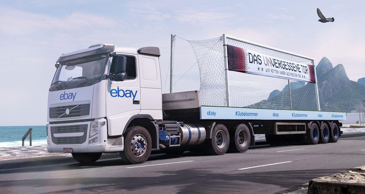 Ebay rettet das Weltmeister-Tor aus Rio