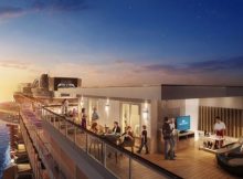 Viel Platz - innen wie außen - bieten die beiden Sky Suites auf der neuen Sky Princess