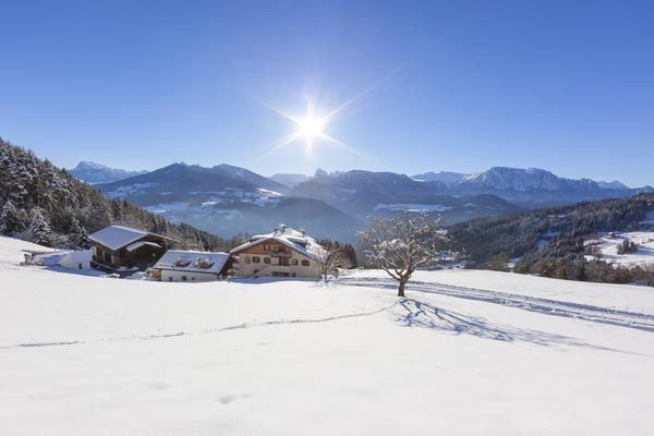 Viele „Roter Hahn"-Höfe liegen in Nähe einer Skipiste.