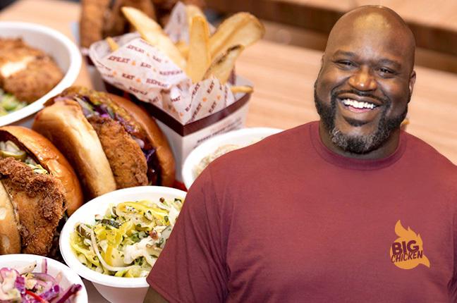 Eröffnet auf der Carnival Redaiance das "Big Chicken": Basketball-Legende Shaquille O'Neal
