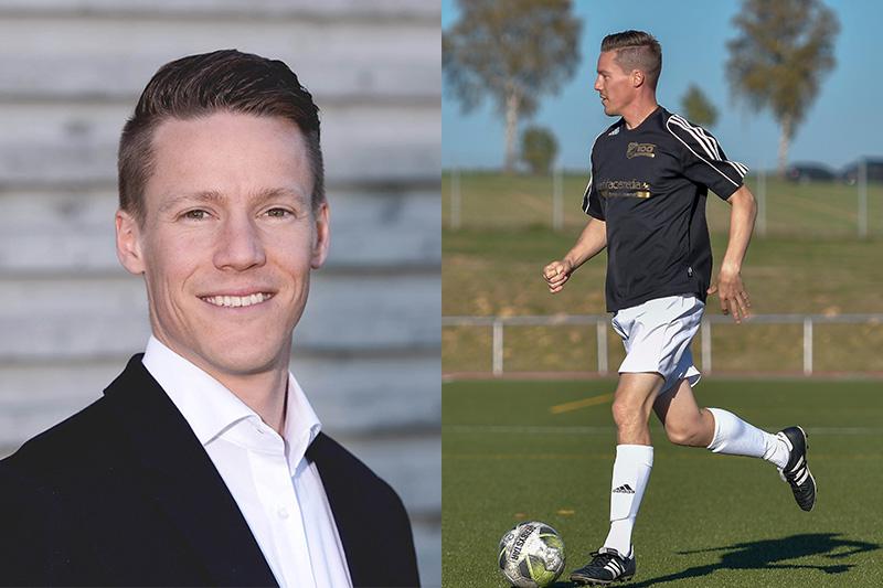 Finanzierungsvermittler und begeisterter Hobbyfußballer