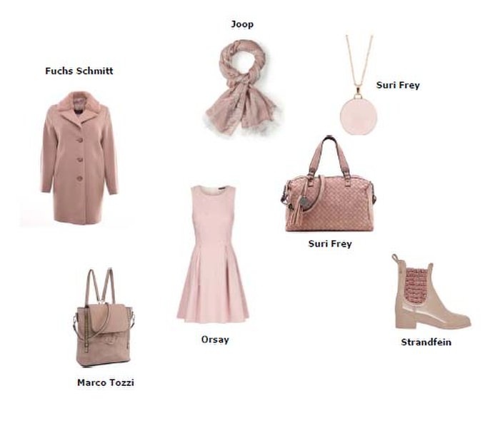 Stilvolle Charme-Offensive in rosé