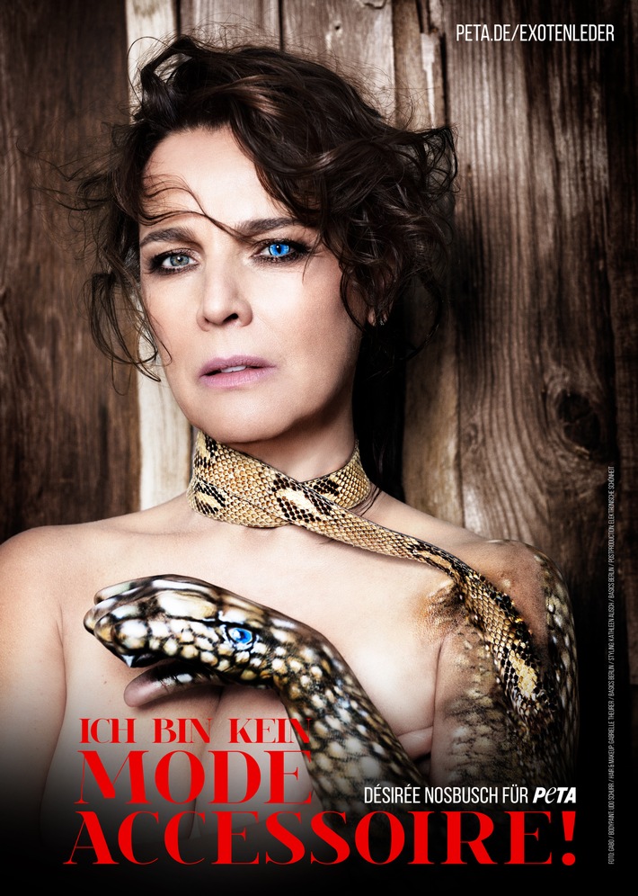 Désirée Nosbusch nackt für PETA