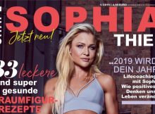 Kraftvolle Kooperation Fitness-Magazin Shape launcht "Sophia Thiel Magazin"