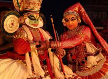 Kathakali Tanz in Kerala