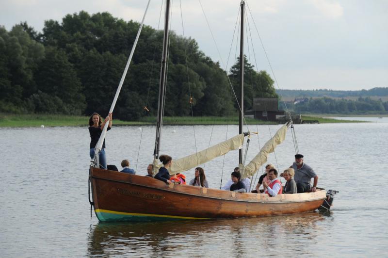 Mit dem Kutter über den Güstrower Inselsee