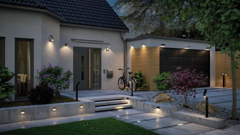 Mit Solaraußenleuchten wird der Outdoorbereich zur leuchtenden Oase