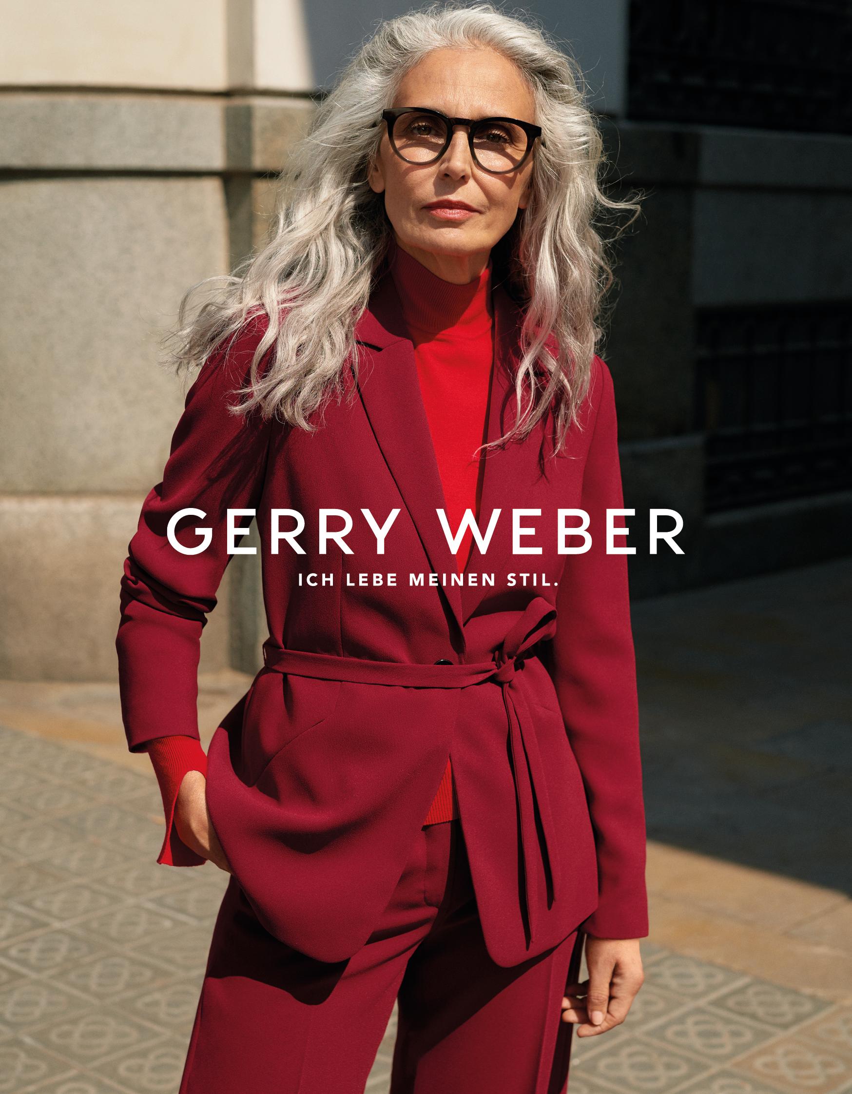 Gerry Weber wirbt erstmalig mit Best-Ager-Model