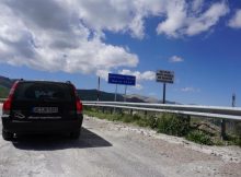Pass-Straße in Anatolien