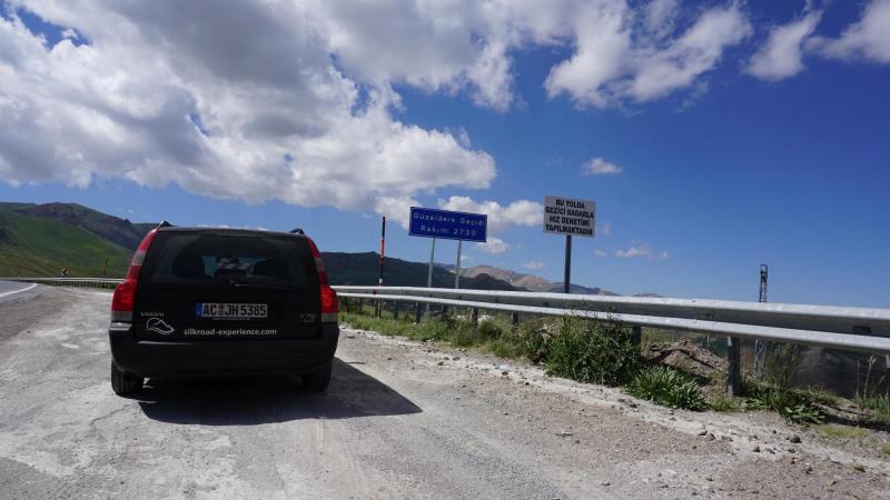 Pass-Straße in Anatolien