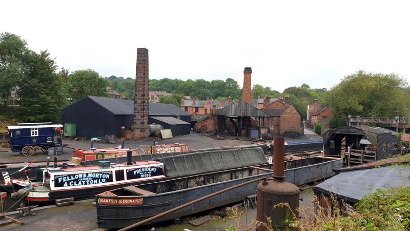 Über 40 historische Gebäude befinden sich in dem Freilichtmuseum westlich von Birmingham