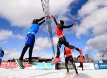 Die Snow-Volleyball Meisterschaft findet nahe des Hotel Allgäu Sonne statt