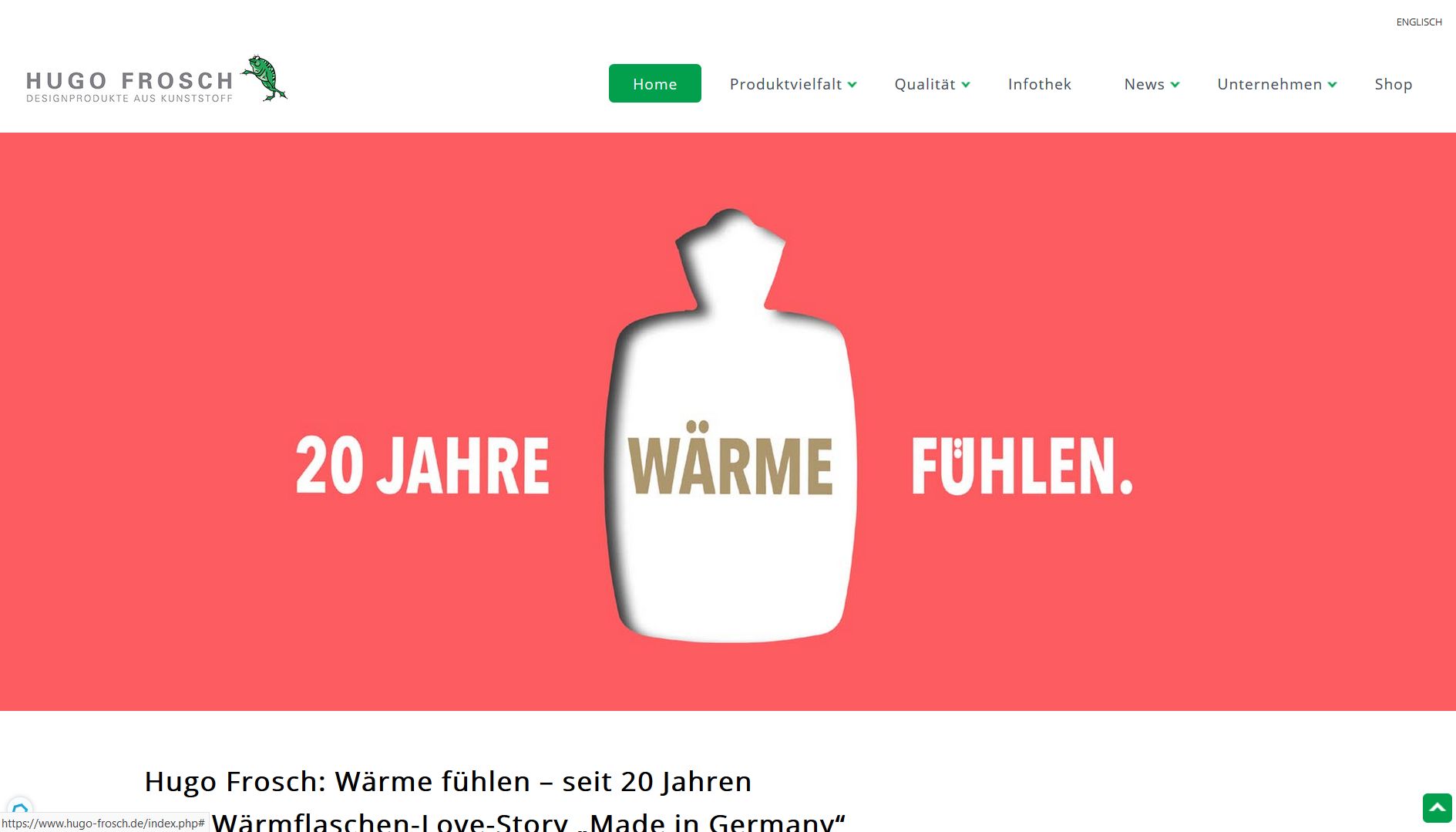 Wärmflaschen Made in Germany