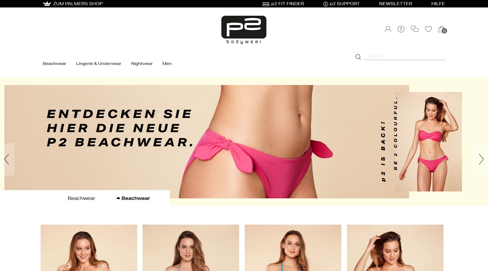 Screenshot Website p2 Beachwear