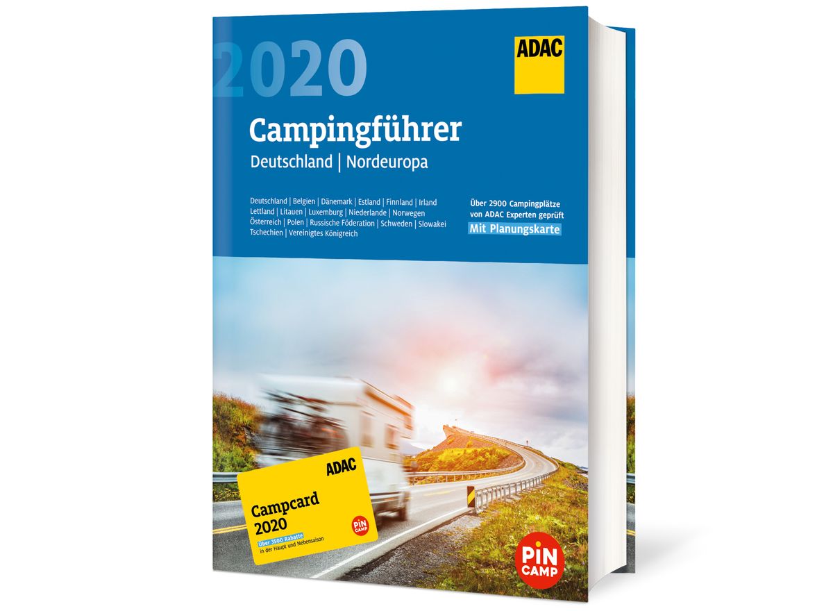 ADAC-Campingführer 2020 für Deutschland und Nordeuropa