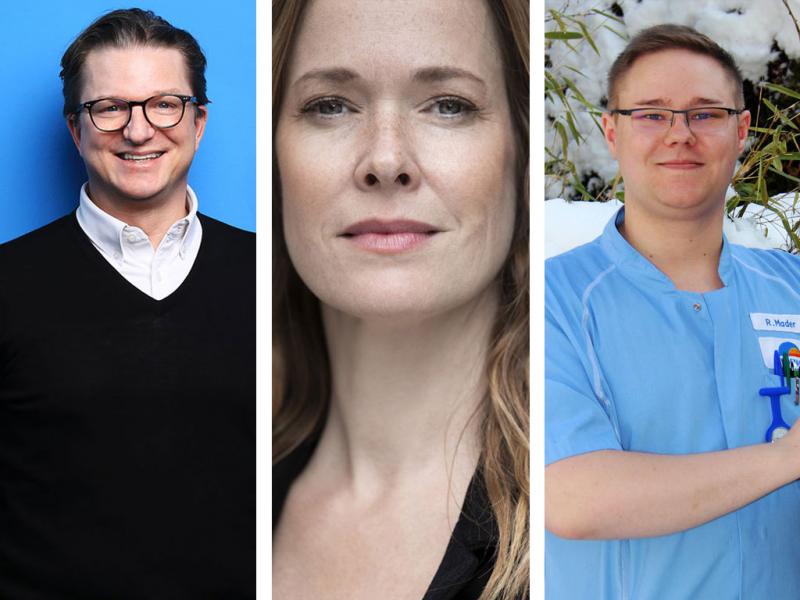 Torsten Anstädt, Sophie Rosentreter und Rick Mader im Gespräch über Demenz