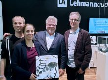 Michael Thumm, Bettina Bertók, Norbert Lehmann und Philipp Heck (v.l.n.r.) - das Team der Analogtage