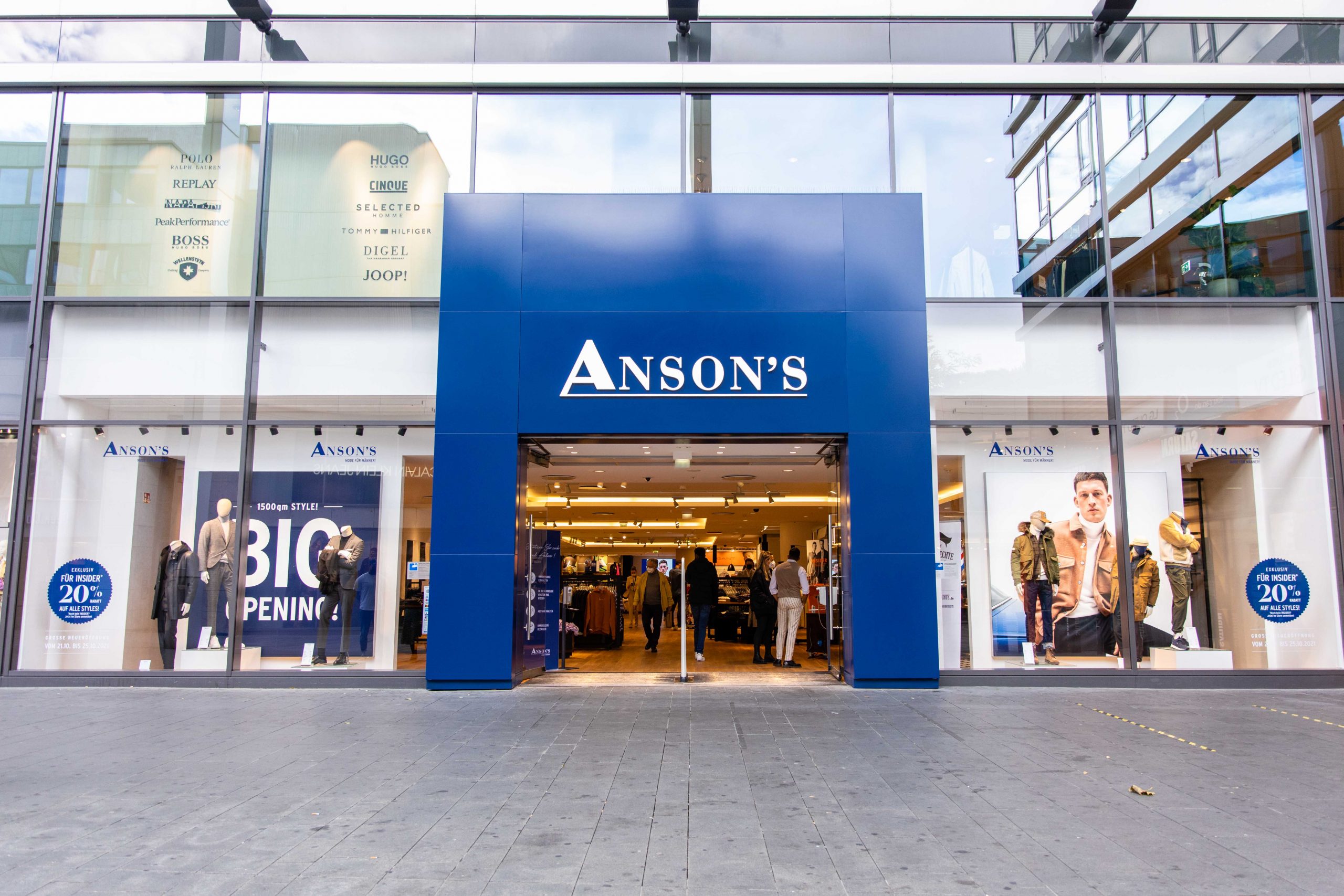 Der neue ANSON'S Store in Mainz