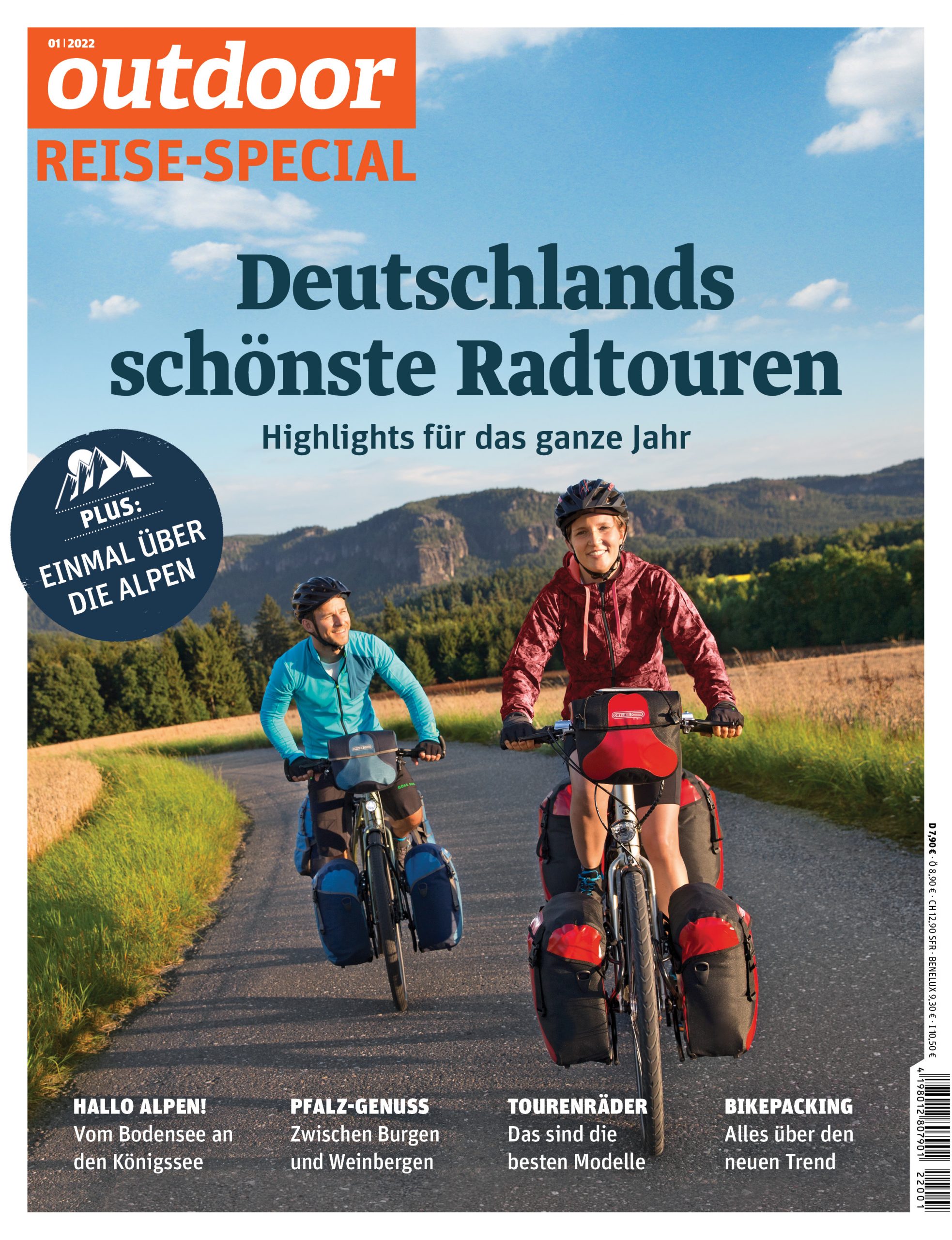 "Deutschlands schönste Radtouren": Das neue Sonderheft