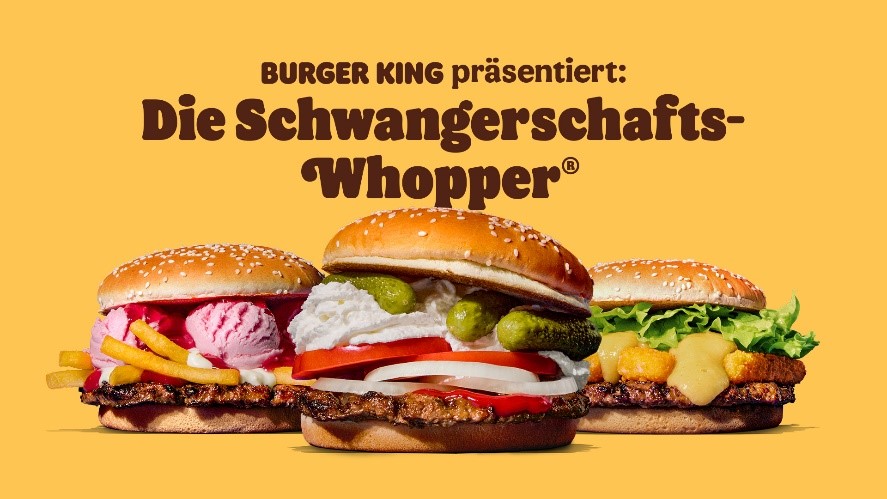 Schwangerschafts-Whopper® von Burger King