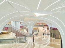 Doha Metro Station in Katar