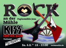 Plakat der Rockmühle 2022 in Jena
