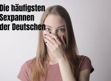 Frau schämt sich