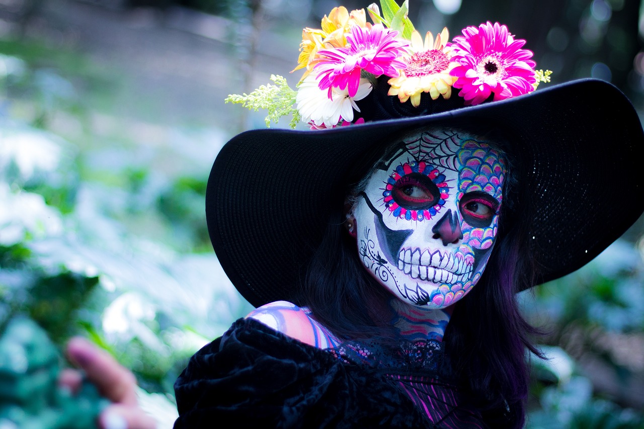 Kostüm zum Tag der Toten in Mexiko