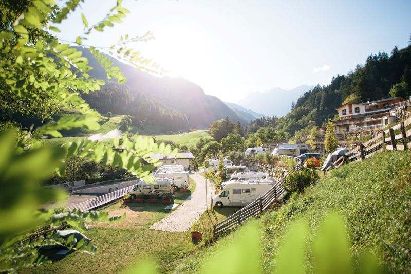 Camping-Zögghof in Südtirol