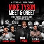 Box-Champion Mike Tyson in Offenbach persönlich treffen