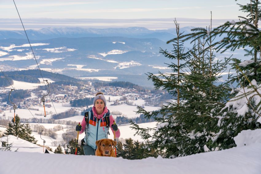 Schneeschuhtour im Bayerischen Wald