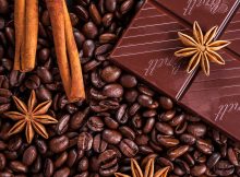 Kaffee, Schokolade und Gewürze