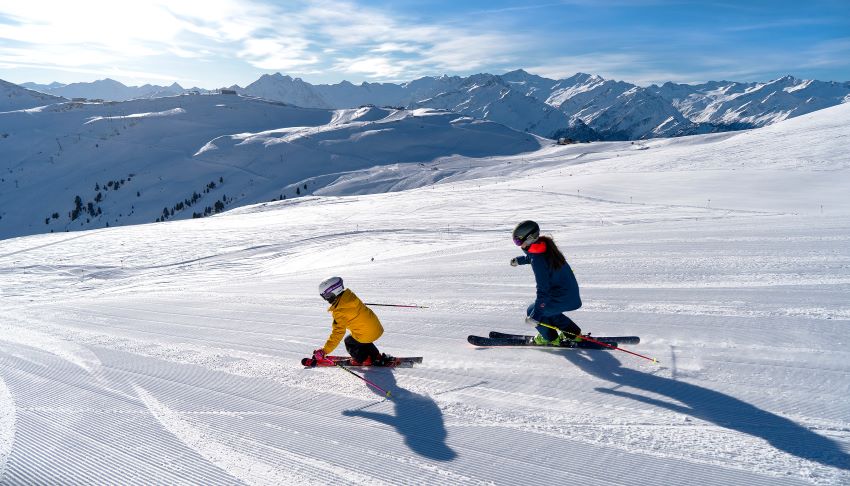Skifahren bis in den Frühling - die Wildkogel-Arena hat "Schneegarantie"